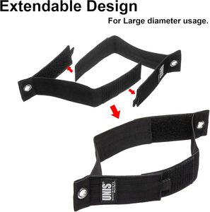 13-Inch Heavy Duty Extension Cord Storage Organizer 8 Pack Large <strong>Cable</strong> Ties Strap <strong>Loop</strong> Hanger <strong>Hook</strong> <strong>Loop</strong> Tapes for Power Cord - Product Image 3