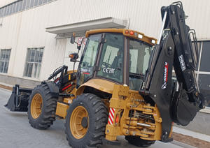 SHANMON 388 H 388 hidrolik Backhoe <span class=keywords><strong>Loader</strong></span> 4x4 Excavator <span class=keywords><strong>Loader</strong></span> dengan harga murah - Product Image 3