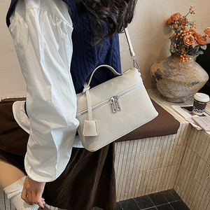 Nuevo Bolso <span class=keywords><strong>de</strong></span> Mano <span class=keywords><strong>de</strong></span> Diseñador <span class=keywords><strong>para</strong></span> Mujer, Bolso <span class=keywords><strong>de</strong></span> Hombro Simple y Suave <span class=keywords><strong>de</strong></span> Alta Calidad <span class=keywords><strong>para</strong></span> Mujeres Jóvenes, Bolso Cruzado Cuadrado con Cremallera, Gran Venta - Product Image 4