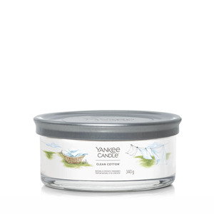 YANKEE CANDLE - TUMBLER 5 STOPPINI CLEAN COTTON - Product Image 1