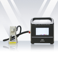 Machine portative numérique d'inscription de laser de fibre 20w 30w pour le métal de marqueur de laser en métal avec le prix concurrentiel