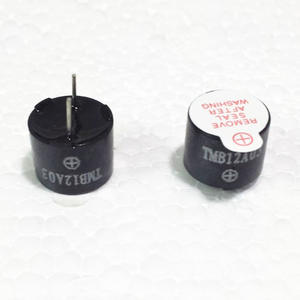 Grosir <span class=keywords><strong>Buzzer</strong></span> 1.5V 3V 5V 12V 12X9.5Mm Bel Elektromagnetik Aktif 12095 7.6Mm Pitch DIP2 TMB12A05 TMB12A03 - Product Image 2