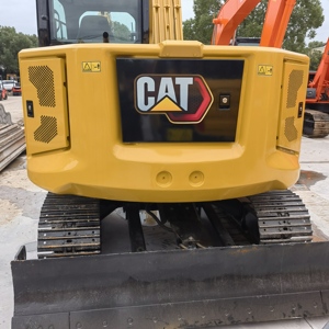 Excavatrice sur chenilles Caterpillar 7 tonnes d'occasion Cat307.5 pour petits travaux à prix abordable avec chenilles en caoutchouc - Product Image 6