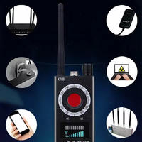 Détecteur de caméra multifonction K18 Détecteur de bugs audio GSM 1MHz-6.5GHz GPS Signal sans fil Détecteur de traqueur RF