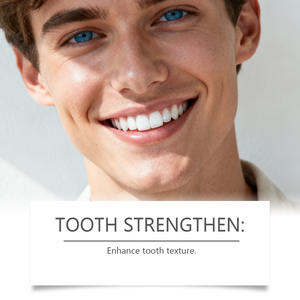 Etiqueta privada Logotipo personalizado Menta Sabor Blanqueamiento de <span class=keywords><strong>dientes</strong></span> Dental Reducir <span class=keywords><strong>sarro</strong></span> Aliento fresco <span class=keywords><strong>Dientes</strong></span> Polvo blanqueador blanco - Product Image 3