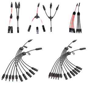 ตัวเชื่อมต่อสายเคเบิลโซลาร์เซลล์แบบ Y 1500V DC 50A 1 ถึง 4 ทาง สำหรับแผงโซลาร์เซลล์แบบขนาน สำหรับการใช้งานด้านพลังงาน - Product Image 1