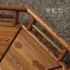 Chinese-style heavy <b>tea</b> set, hexagonal <b>tray</b> made of old Xiangfei bamboo, <b>tea</b> <b>tray</b>, scholar's <b>tray</b>, storage <b>tray</b>, Anji <b>tea</b> - Product Image 3