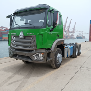 รถบรรทุกหัวลากซิโนทรัค โฮโว NX 6x4  รับน้ำหนัก 31-40 ตัน เครื่องยนต์ดีเซลยูโร 5 เว่ยชัย เกียร์ธรรมดา สำหรับขนส่งทางเรือ - Product Image 1
