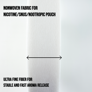 Papel de Filtro para Empaque de SNUS para Nicotina/SNUS/Nootrópicos/Bolsitas, Fibra Ultrafina No Tejida, Papel de Filtro para Snus, Personalizable de Fábrica - Product Image 3