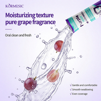 KORMESIC Marque Privée Bain de Bouche Menthe Violette 10ml Soin Dentaire Blanchiment des Dents Fraîcheur Ultime pour Hôtels