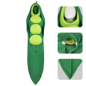 Costume de Grenouille Adulte pour Fête d'Halloween, Cosplay, Jeu de Rôle Alimentaire, en Polyester Vert - Product Image 2
