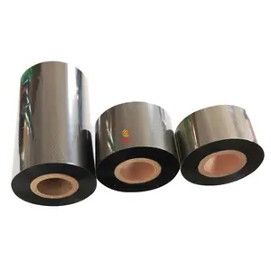 מותאם אישית 25mm -110mm לשטוף שרף דיו העברת תרמית סרט עבור TSC זברה מדפסת סרט