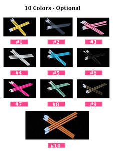 Bán Buôn Dùng Một Lần Lip Bàn Chải Thiết Lập 50 cái/túi Bông Tăm Bông Mascara Wands Lash Son Môi Làm Sạch Lông Mi Bàn Chải Applicators - Product Image 6