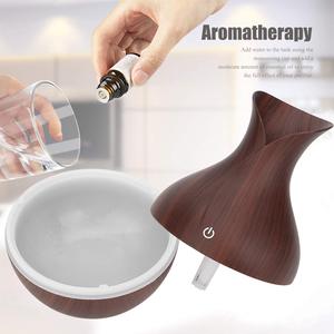 130Ml Wood Humidifiers Aroma <strong>Diffuser</strong> Usb <strong>Mini</strong> Air Perfume <strong>Diffuser</strong> Electric Fragrance Essential <strong>Oil</strong> <strong>Diffuser</strong> for Home - Product Image 4
