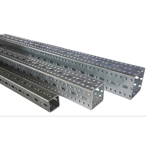 50x50 75x75 80x80 100x100 ASTM Modular Framing Slotted Post <b>Square</b> Channel for <b>Adjustable</b> Structural Assembly Q235 Grade Cutting - Product Image 5
