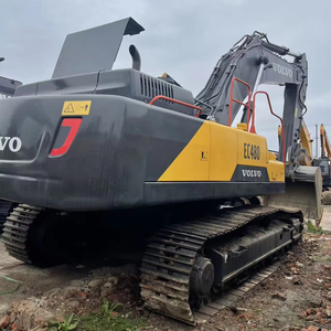 Excavatrice hydraulique Volvo EC480 d'occasion de 48 tonnes, moteur Deutz haute puissance avec pompe et engrenages pour l'exploitation minière et les travaux de terrassement lourds, prête à l'exportation - Product Image 1