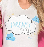 Conjunto de Pijama Sexy e Informal de Algodón para Mujer con Pantalones Cortos - Ropa de Dormir para Primavera, Verano y Otoño