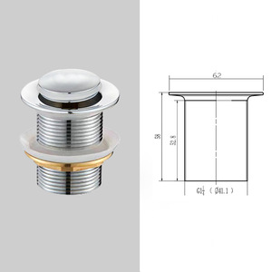 Hiện Đại Màu Đen Chrome ABS cao su phòng tắm bồn rửa Stopper phổ Brass rửa lưu vực <span class=keywords><strong>drainer</strong></span> với lọc cho nhà bếp sử dụng - Product Image 4