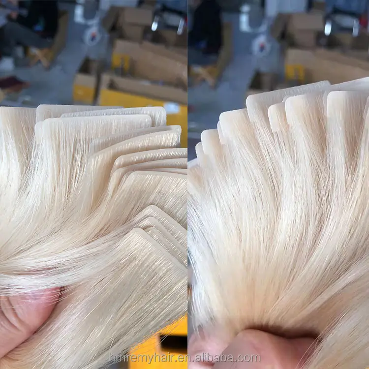 Groothandel 10A Grade Vietnamese Tape Haar Dubbele Getrokken Huid Inslag Onzichtbare Tape In Human Hair Extension