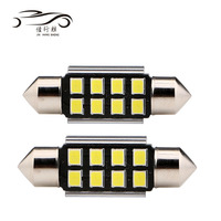 Canbus Festoon 2835 4SMD Led ampoule 12V blanc 31/36/39/41MM lampe plaque d'immatriculation porte dôme