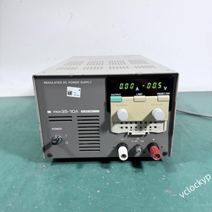 คิคุซุย PAN35-10A แหล่งจ่ายไฟ DC แบบควบคุม 0-35V/0-10A มือสอง - Product Image 1