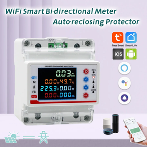 Meter Energi Listrik 3 Fasa 4 Kawat 380V 100A Tuya WiFi Smart Bi-Directional dengan Proteksi Tegangan Lebih dan Kurang serta Proteksi Beban Berlebih - Product Image 3