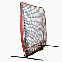 Fangsheng Ensemble de filet d'entraînement portable professionnel pour la collecte de balles, pour usage domestique, Pickleball, Tennis, Padel, Baseball, Cricket