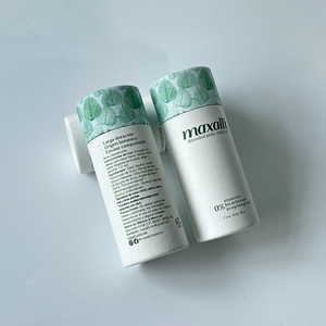 หลอดกระดาษคราฟท์สีขาวแบบดันขึ้น พิมพ์ลายได้ตามต้องการ ย่อยสลายได้ทางชีวภาพ สำหรับบรรจุภัณฑ์ครีมกันแดดแบบแท่ง ปราศจากขยะ สำหรับผลิตภัณฑ์ดูแลส่วนบุคคล - Product Image 2