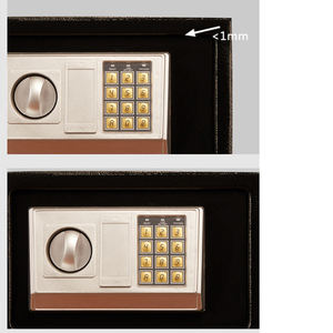 थोक छोटे स्टील के घरेलू घर मिनी पैसे इलेक्ट्रॉनिक अग्निरोधक घर सुरक्षा जमा सुरक्षित बॉक्स - Product Image 3