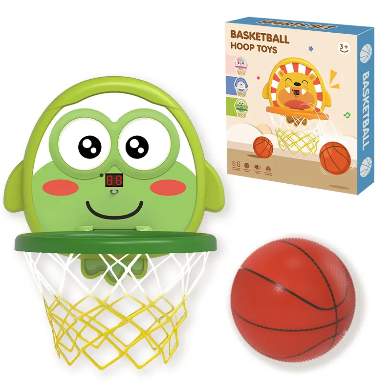 XST Mainan Basket Anak-anak, Permainan Menembak Olahraga dengan Skor Dalam Ruangan Dapat Disesuaikan Gantung Mini Papan Hoop
