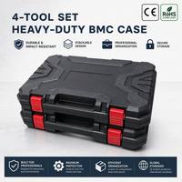 Kit combiné professionnel 4-en-1 sans balais à prix d'usine : marteau, meuleuse, clé et perceuse – Ensemble d'outils électriques industriels