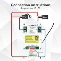 Sistema de Gestión de Baterías (BMS) de Litio TDT Li-ion 7S 24V 15A 20A 25A 30A para Bicicletas Eléctricas