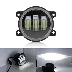 3.5 Inch LED Driving <strong>Lights</strong> Natural White Halo <strong>Ring</strong> DRL Angel Eye Fog Lamp Waterproof 60W 6000 lm 6000K 12V New Arrival - Product Image 2