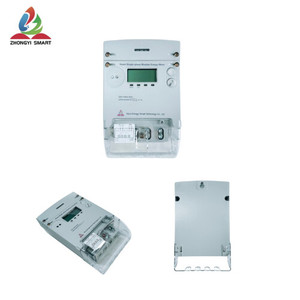 เครื่องวัดพลังงานไฟฟ้าแบบเติมเงินระบบ STS เฟสเดียว พร้อมปุ่มกด หน้าจอ LCD แสดงผล รองรับการสื่อสารผ่าน WiFi และ RS485 รุ่น 60A - Product Image 1