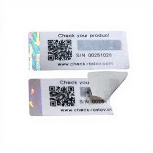 An ninh dập nóng <span class=keywords><strong>Hologram</strong></span> dập nổi lá giấy tem Sticker - Product Image 1