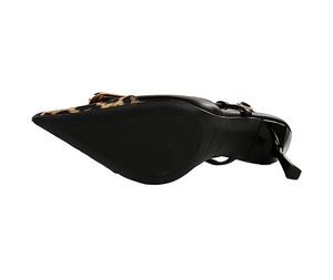 รองเท้าส้นสูงแบบสลิงแบ็ค Leopard Sexy Talons Aiguilles ดีไซน์บางเฉียบ เซ็กซี่ โชว์เท้าสวย คอลเลคชั่นฤดูใบไม้ผลิ 2025 สำหรับผู้หญิง - Product Image 6