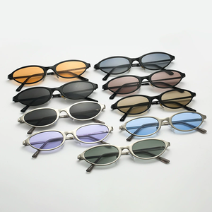 Occhiali da Sole Retrò SZH 3609 a Triangolo Piccolo, Stile Cat-<span class=keywords><strong>Eye</strong></span> Anni '90, Leggeri, Montatura Completa, Polarizzati UV400, alla Moda per Uomo e Donna - Product Image 4