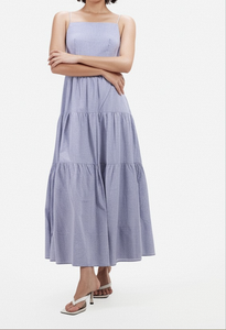 Vestido Midi Elegante de Moda Urbana para Mujer, Prenda Sostenible de Buena Calidad, Fabricante Vietnamita, OEM ODM, Diseño Liso - Product Image 4
