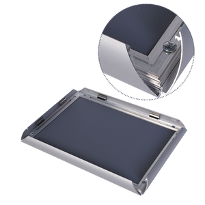 aluminium snap <strong>frame</strong> Snap <strong>Frame</strong> <strong>A4</strong> Wall <strong>Mount</strong> <strong>with</strong> Anti Glare Cover Perfect for Restaurant Menu Display - Product Image 1