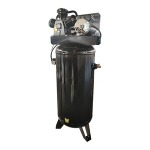 Compresseur industriel vertical statique ASME de 7,5 CV, 80 gallons, 28 CFM, 115 PSI, 220 V, monophasé, monostade - Product Image 4