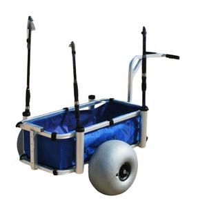 Roda balon pasir tugas berat kualitas tinggi troli joran pancing Surf pantai untuk memancing dengan daya tahan tinggi - Product Image 4