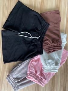 Pantalones Cortos <span class=keywords><strong>de</strong></span> Felpa 100% Algodón con Logotipo Personalizado, 330 g/m², Gruesos, para <span class=keywords><strong>Invierno</strong></span>, Mujer, Lisos, Casuales, Diseño Clásico Básico, Ropa <span class=keywords><strong>de</strong></span> Estar por Casa - Product Image 6