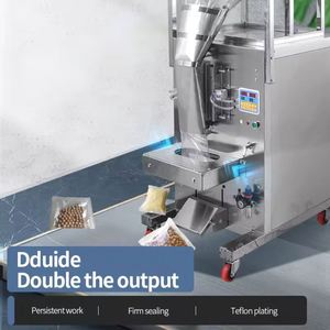 Machine de conditionnement et d'emballage entièrement automatique pour le sucre, le sel, les haricots, les granulés et la poudre, avec pesage quantitatif et scellage sur 4 côtés - Product Image 5
