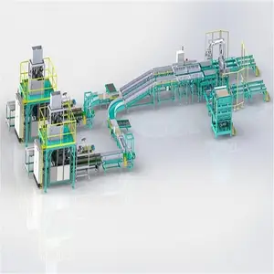 Automatic packaging and palletizing production line automatic packaging scale quantitative palletizing packaging line