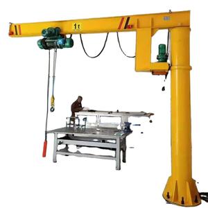 Kantilever lengan ayun Jib 500kg 800kg 1 Ton kolom lantai Jib Crane - Product Image 1