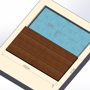 <span class=keywords><strong>Couverture</strong></span> automatique de <span class=keywords><strong>piscine</strong></span> de decking coulissant avec le matériel en <span class=keywords><strong>bois</strong></span> à télécommande - Product Image 6