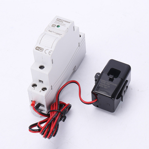 SINOTIMER-Medidor inteligente de energía, voltaje y <span class=keywords><strong>kWh</strong></span> en tiempo real, riel DIN, sensor CT y aplicación de vida inteligente, 100-240V CA, - Product Image 4