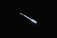 Burette Pasteur quantitative stérile jetable en PE transparent à double bulbe avec capacité de 0,1 ml à 10 ml