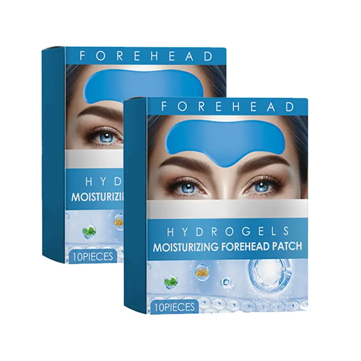 OEM Natural Moisturizing Replenish Skin Moisture Fade Wrinkles Nourishing Anti-aging Firming Skin Forehead Facial Mask