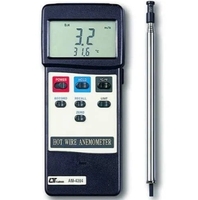 LUTRON AM-4204 Anémomètre thermique Anémomètre de haute précision Mesure de la température et du volume d'air du vent à fil chaud